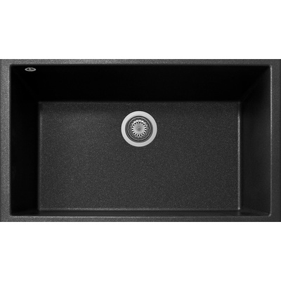 Plados Plados КУХНЕНСКА МИВКА one 84-10 st 838x480 ЧЕРНА (on8410st/44)