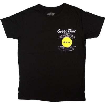 Green Day Nimrod Pocket Mugshots (Back Print) Black L Риза (GDTS77MB03)