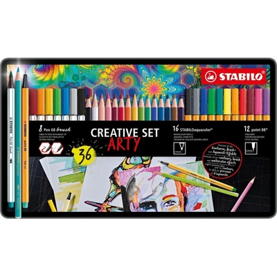 Stabilo 68 brush point 88 36 ks