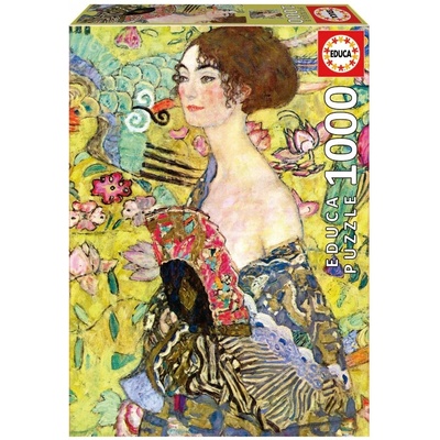 Educa Пъзел, Educa, Дама с ветрило, Густав Климт, 1000 части