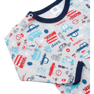 Dojčenské body s dlhým rukávom New Baby For Boys