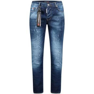 Geographical Norway MOD 207 EO MEN 2614 modré pánské kalhoty SW6365H/GNO-Blue