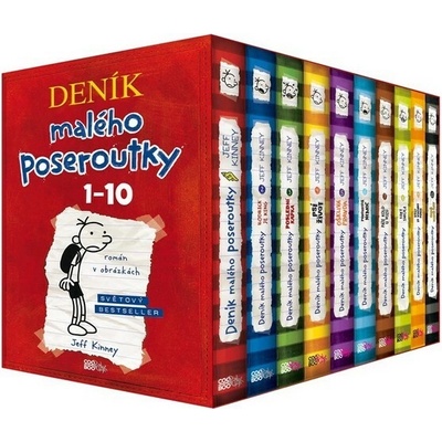 Deník malého poseroutky BOX 1-10 - Jay Kinney