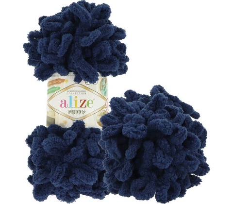 Alize Puffy 58 temná modrá