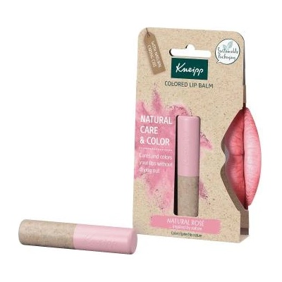 Kneipp Natural Care & Color подхранващ балсам за устни 3.5 гр