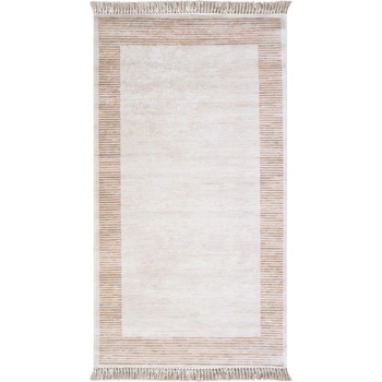 Image 1 of Vitaus Кафяв и бежов килим Ruto, 80 x 150 cm Hali - Vitaus (CMN-1011-KAHVE-80x150)