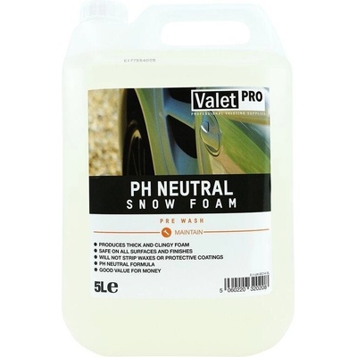 ValetPRO pH Neutral Snow Foam 5 l