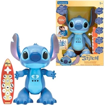 Lexibook Образователен детски робот с дистанционно управление - Lexibook Disney Stitch Educational Robot English and Spanish (син) (английски и испански) (STITCHI2)