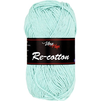 Vlna-hep Příze Re-Cotton - recyklovaná bavlna Re-Cotton: 81198 Mátová