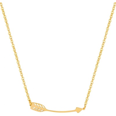 HARAHU Колие ar-21742 - Златен kp21742 (ar-21742)