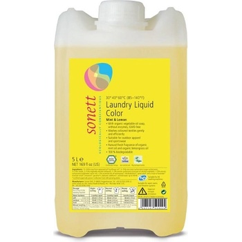 Sonett Laundry Liquid Color Mint & Lemon prací gél na farebné prádlo 10 l
