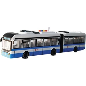 WENYI CAR - 1: 16 Съчленен автобус - син на инерция със звуци (31SY-73163-1-Blue)