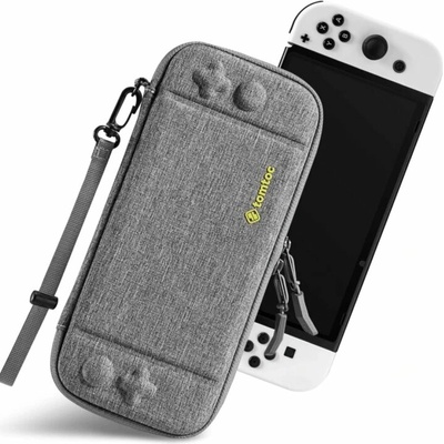 tomtoc ochranné puzdro Switch OLED šedé TOM-A0531G1