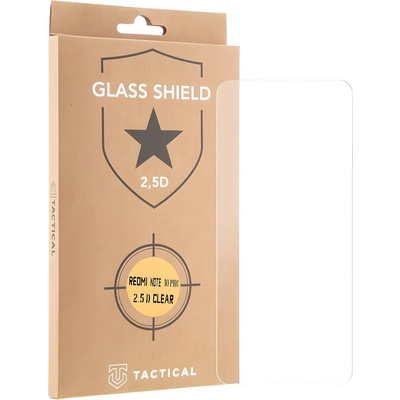 Tactical Glass Shield 2.5D стъклен протектор за Xiaomi Redmi Note 10 Pro/Redmi Note 10 Pro Max - Прозрачен KP11616 (11616)