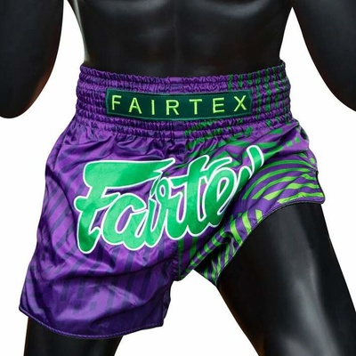Muay Thai trenky FAIRTEX Racer fialové