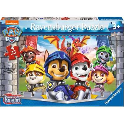 Ravensburger - Puzzle Paw Patrol: Rescue Knights - 1 - 39 piese