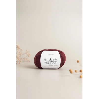 Příze Along avec Anna Merino Grenat 50 g
