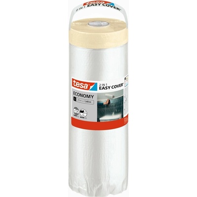 Tesa Easy Cover Zakrývací fólie s páskou, 2 v 1, 25 × 1,4 m 58870-00000-00
