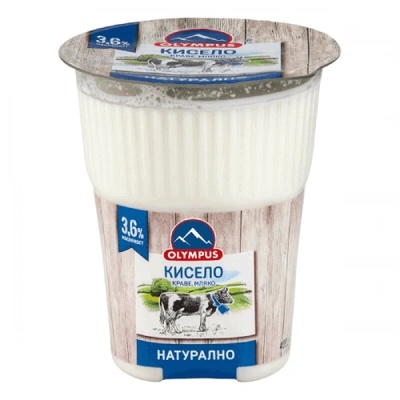 Кисело мляко Olympus 3.6% 400гр