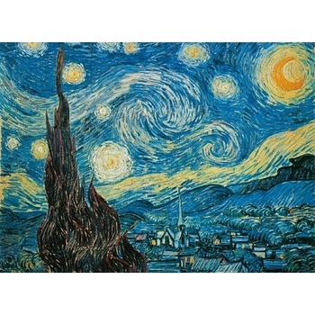 Clementoni Hvězdná noc Van Gogh 500 dielov