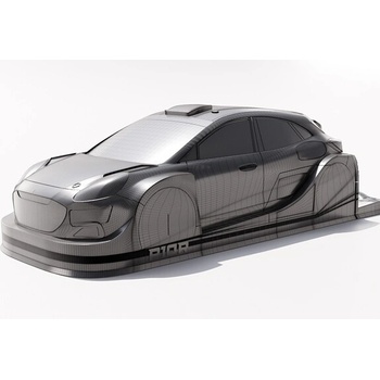 Bittydesign Karoserie čirá P10R 1/10 rally 190mm