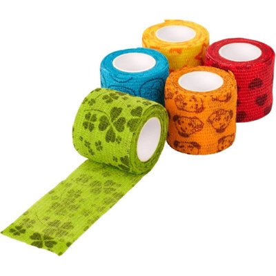 Fun-Flex Care Obinadlo elast. Mix barev 10 ks 5 cm x 4,5 m