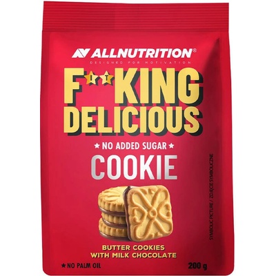 AllNutrition Fitking Cookie Butter Cookies With Milk Chocolate 200 g – Zbozi.Blesk.cz