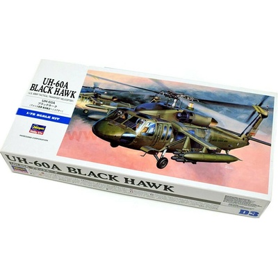 Hasegawa UH-60A černá Hawk 1:72