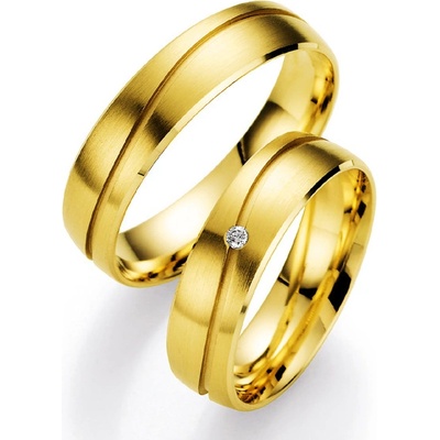 Snubní prsteny s diamantem SP506