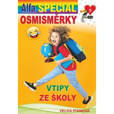 Osmisměrky speciál 5/2024 - Vtipy ze školy - Alfasoft