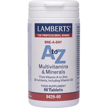 LAMBERTS Хранителна добавка Мултивитамини , Lamberts A TO Z Multivitamins 60tabs