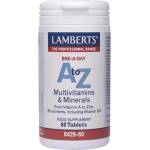LAMBERTS Хранителна добавка Мултивитамини , Lamberts A TO Z Multivitamins 60tabs