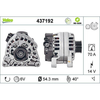 Alternátor VALEO 437192