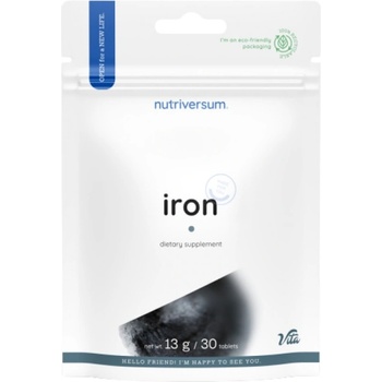 Image 1 of Nutriversum Iron 30 mg | Ferrous Fumarate [30 Таблетки]