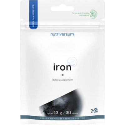 Nutriversum Iron 30 mg | Ferrous Fumarate [30 Таблетки]