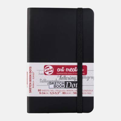 Art Creation Skicovací blok ROYAL TALENS Talens DOT Black 9 x 14 cm 80 listov