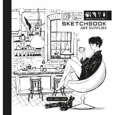 Bourgeois Бележник Bourgeois 200х200 36 л. тв. к бели W (1120661-214658-21368)