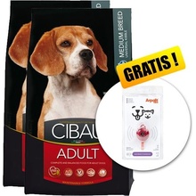 Cibau Dog Adult Medium 2 x 12 kg