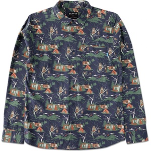 KAVU Мъжка риза с копчета KAVU Westerly Shirt - Woodland Camp (033-2854-0112)