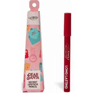 puroBIO Cosmetics Dear Santa SECRET дълготраен молив за устни в подаръчна опаковка цвят 013 3 гр