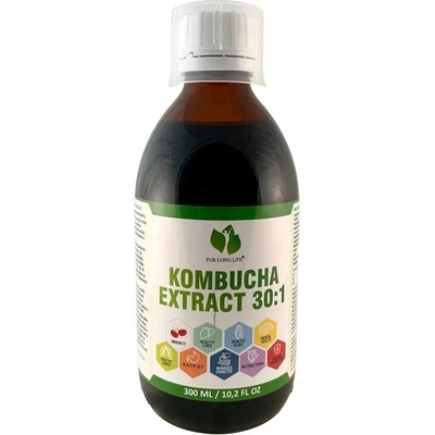 For long life Kombucha extrakt 30:1 300 ml