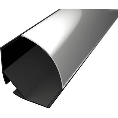 LED profil R5 - rohový - Profil bez krytu 1m TL-09406