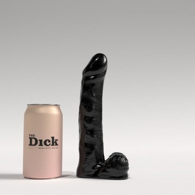 The Dick TD04 Rocky čierne realistické dildo 21,5 x 4,3 cm