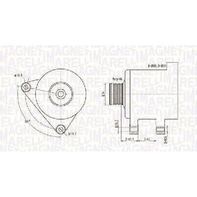 Generátor MAGNETI MARELLI 063731553010
