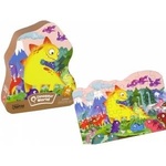 LEAN Toys Puzzle 48 Dinosaur Volcano