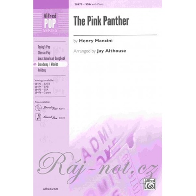The Pink Panther / SSA* + piano/chords