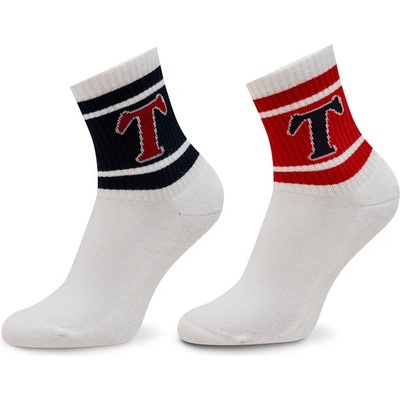 Tommy Jeans Комплект 2 чифта дълги чорапи мъжки Tommy Jeans 701228093 Бял (701228093)