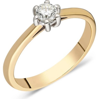 Lillian Vassago Zlatý prsten s diamanty LLV81 DR026YW