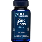Life Extension Zinc Caps / Цинк (монометионин) 15 mg x 150 капсули (01813 LE EU)