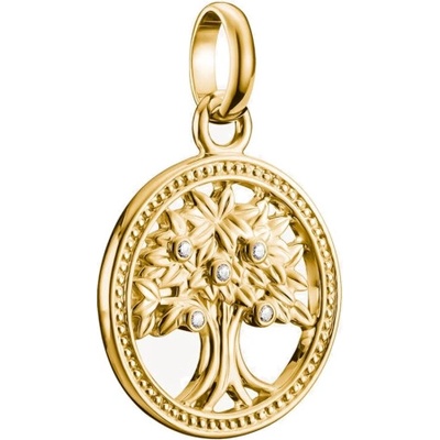 Thomas Sabo connect přívěsek charm Tree of Love gold-plated CC1262 414 14